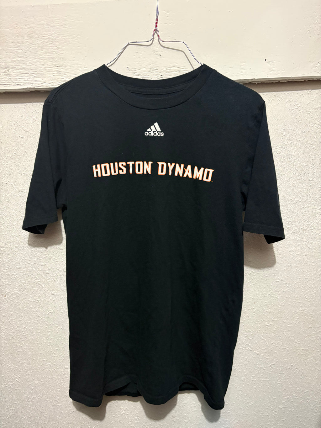 Houston Dynamo Adidas Tee - Youth XL (18) - Black