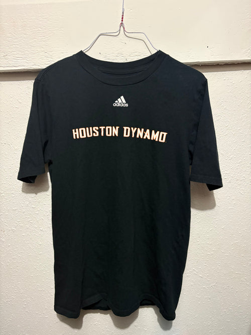 Houston Dynamo Adidas Tee - Youth XL (18) - Black