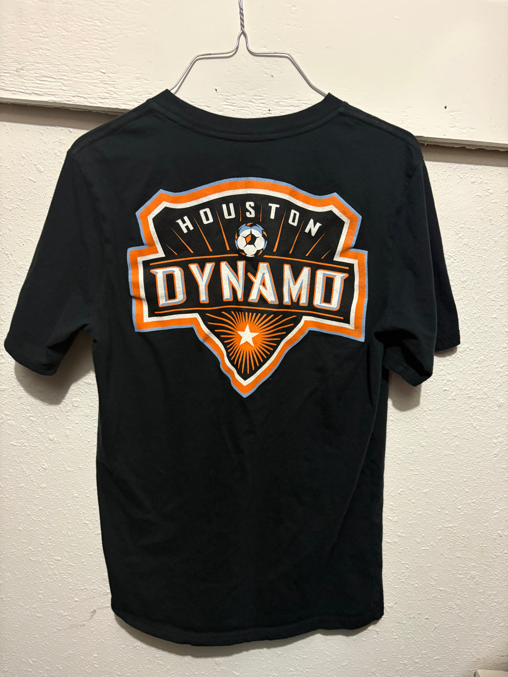 Houston Dynamo Adidas Tee - Youth XL (18) - Black